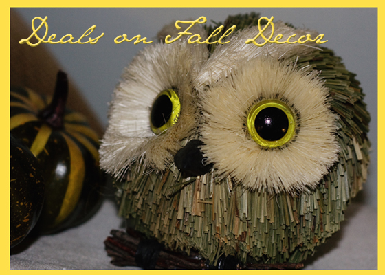 Save BIG on your fall decor!  And some fall inspiration too.  | candleinthenight.com