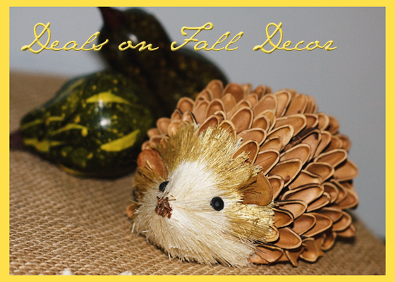 Save BIG on your fall decor!  And some fall inspiration too.  | candleinthenight.com