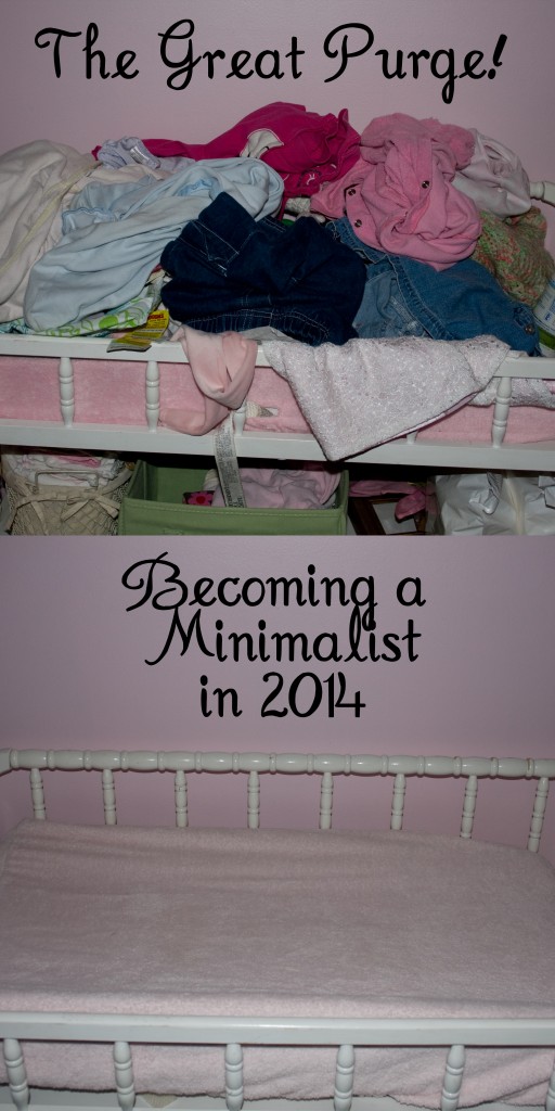 The Great Purge: Becoming a Minimalist in 2014 | candleinthenight.com