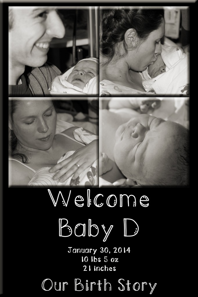 Baby D's Birth Story | candleinthenight.com