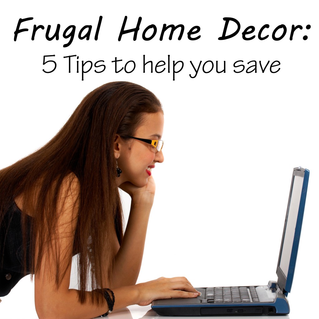 Frugal Home Decor: 5 Tips to Help You Save | candleinthenight.com