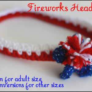 Firework Crochet Pattern | candleinthenight.com