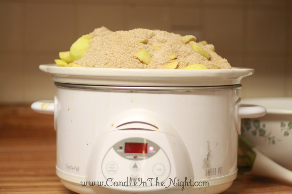 Delicious Homemade Apple Butter -- So simple!! | candleinthenight.com