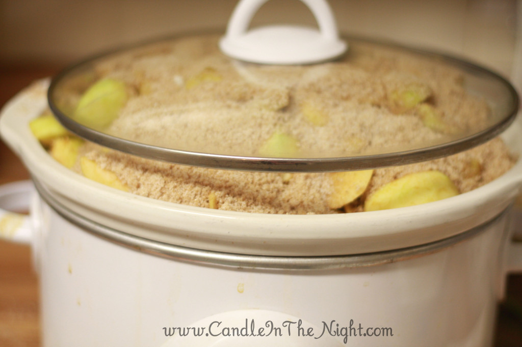 Delicious Homemade Apple Butter -- So simple!! | candleinthenight.com