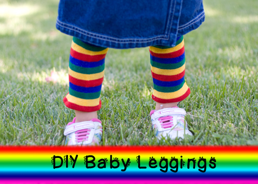 These baby leggings are perfect for fall and are SO easy to make!  | candleinthenight.com