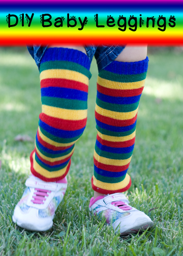 These baby leggings are perfect for fall and are SO easy to make!  | candleinthenight.com