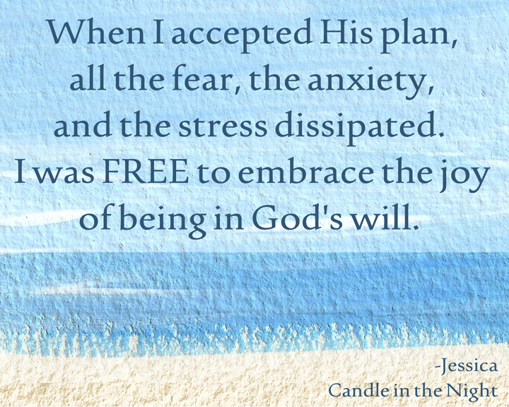 Do you struggle with finding joy when things aren't going according to plan?  This post is encouragement for you! | candleinthenight.com