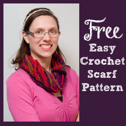 Learning to crochet? This easy crochet scarf pattern is the perfect starting project! 