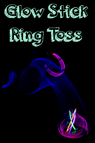 Use these super-bright glow sticks for a fun game of ring toss!