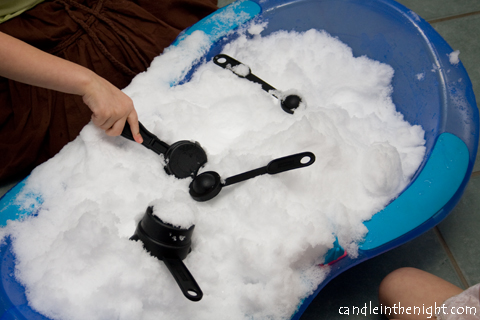 Too cold to play outside?  Join us for some indoor snow fun...and learning along the way!