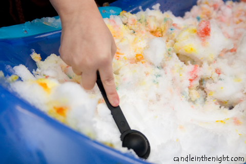 Too cold to play outside?  Join us for some indoor snow fun...and learning along the way!