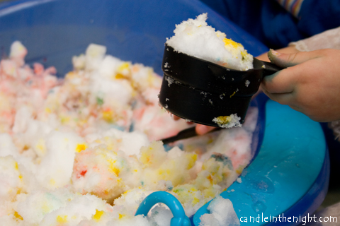 Too cold to play outside?  Join us for some indoor snow fun...and learning along the way!