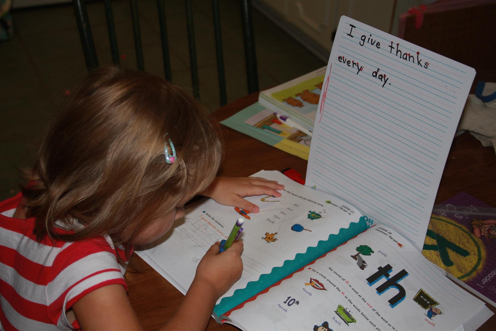 We had a chance to review Horizons Kindergarten Phonics and Reading and we've really been enjoying it!