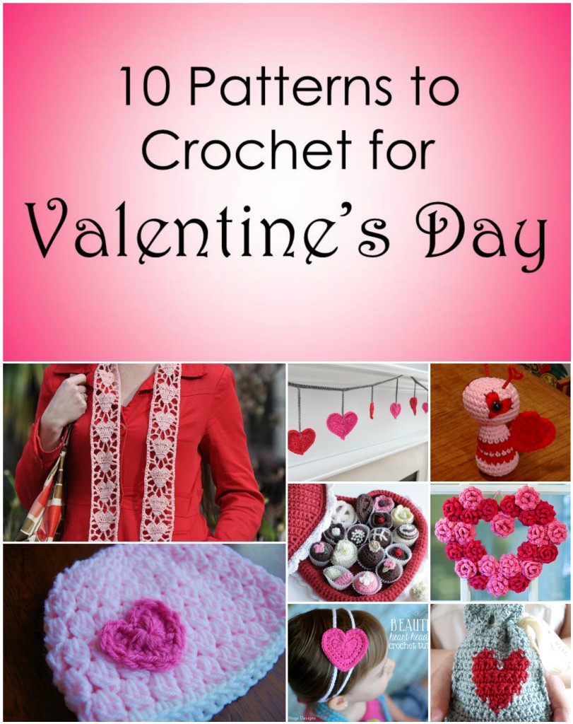 10 Patterns to Crochet for Valentine's Day