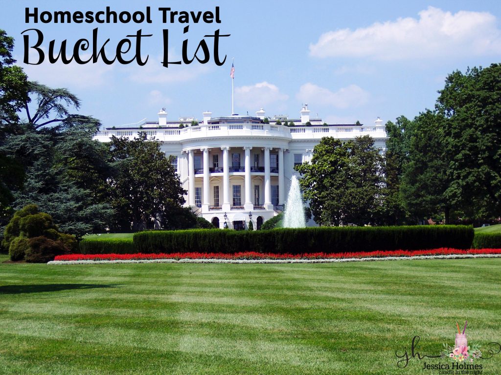 Homeschool Travel Bucket List: Elementary Years