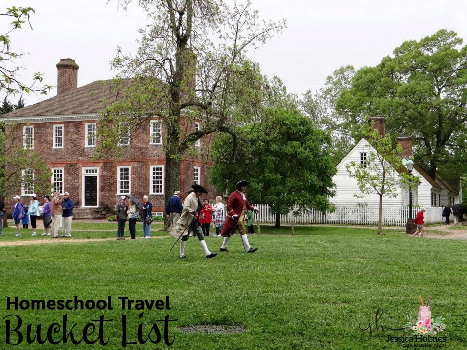 Homeschool Travel Bucket List: Elementary Years