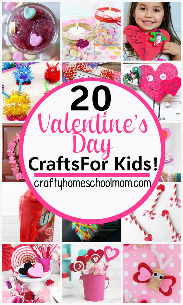 Valentine's Day Crafts for Kids Roundup!