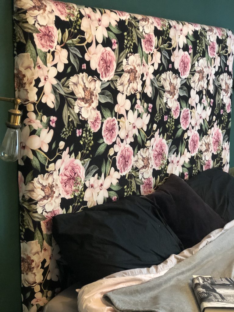 Reupholstered Headboard